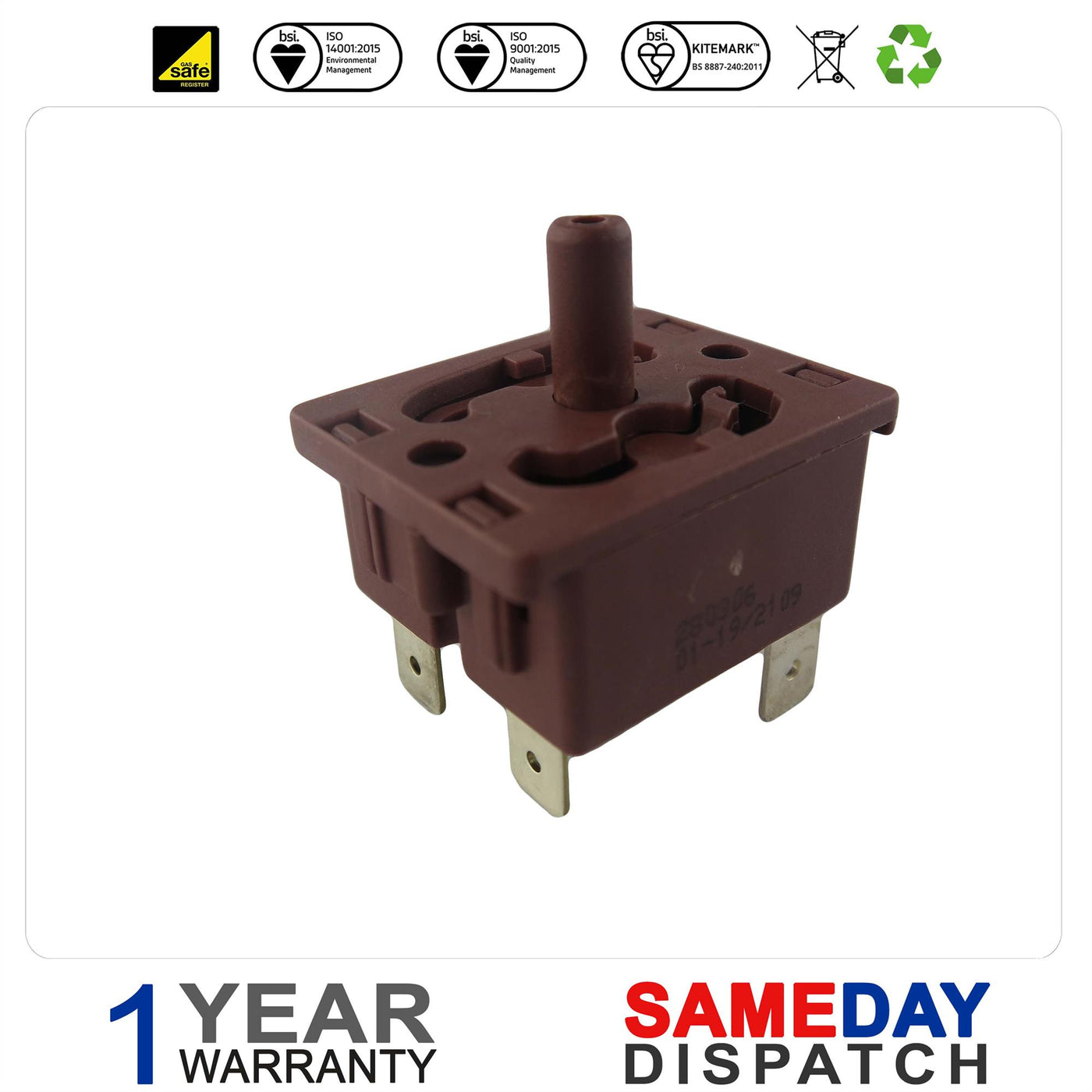 Baxi Selector Switch (4 POSITION ) JJJ008434550