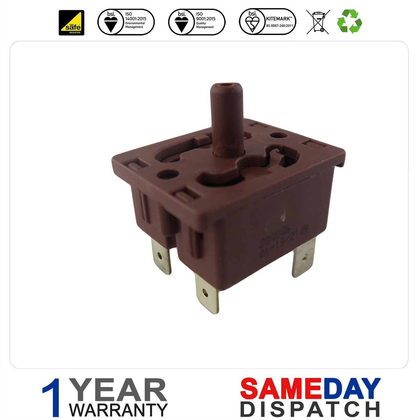 BAXI SELECTOR SWITCH ( 4 POSITION ) JJJ008434550