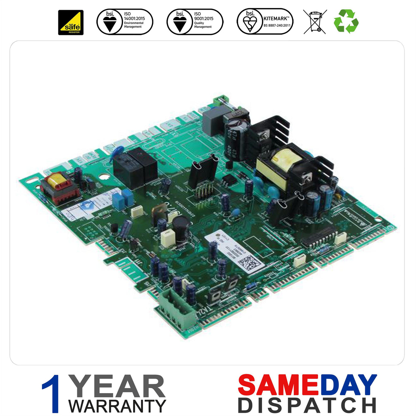 Glowworm Boiler Printed Circuit Board (PCB) 0020017357