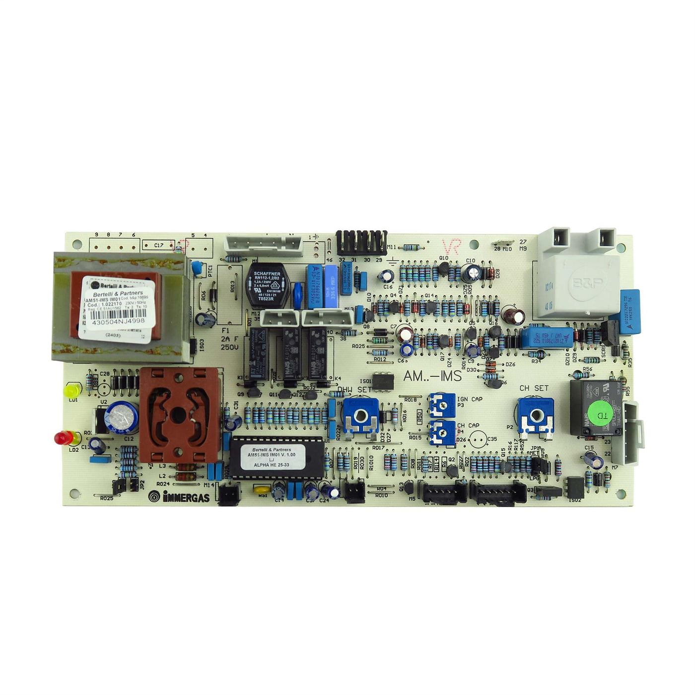 Alpha Boiler PCB 1.018913 1.017118 1.015405 | Type-2