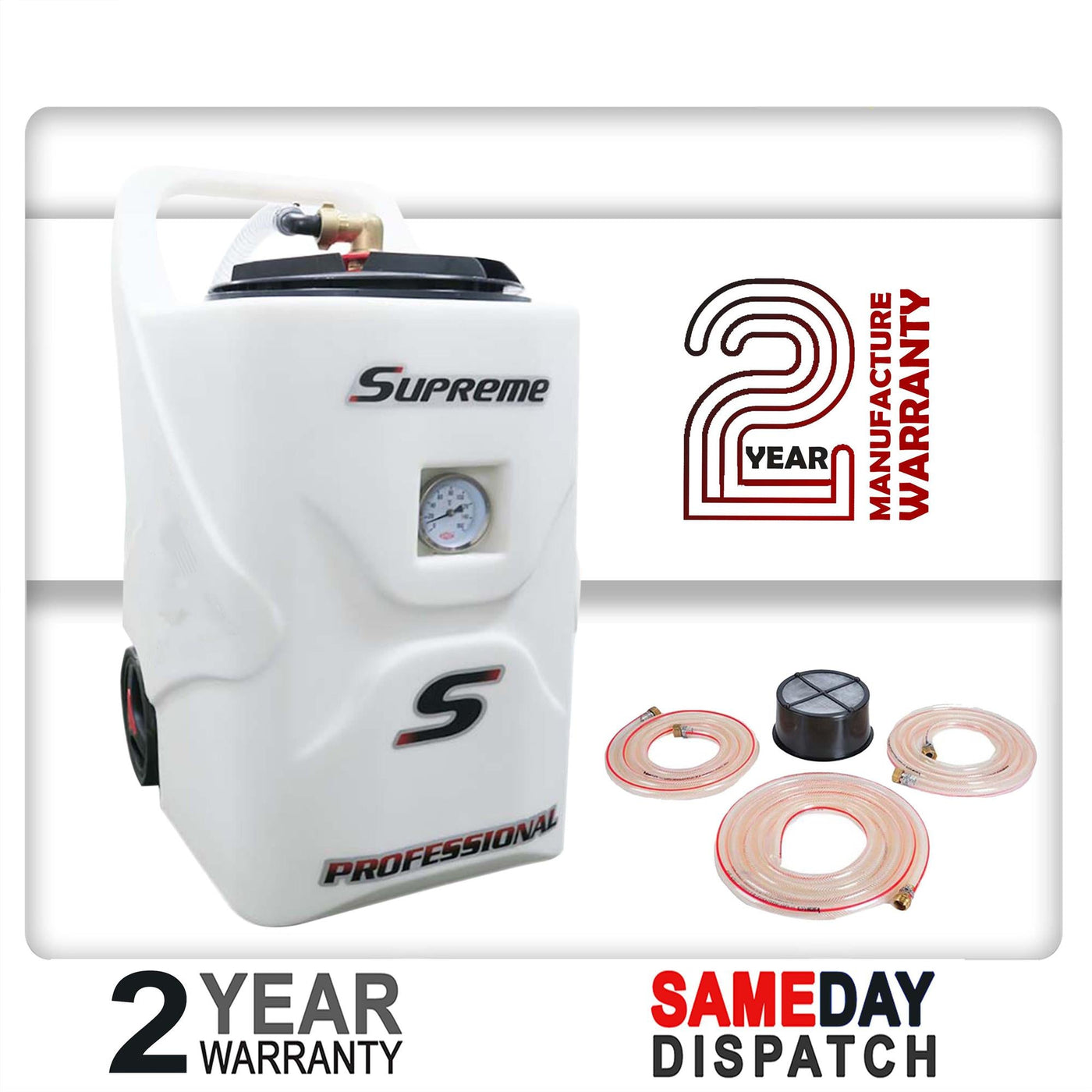 Supreme Pro-3 Radiator Core Cleaning Machine / Power Flush Machine