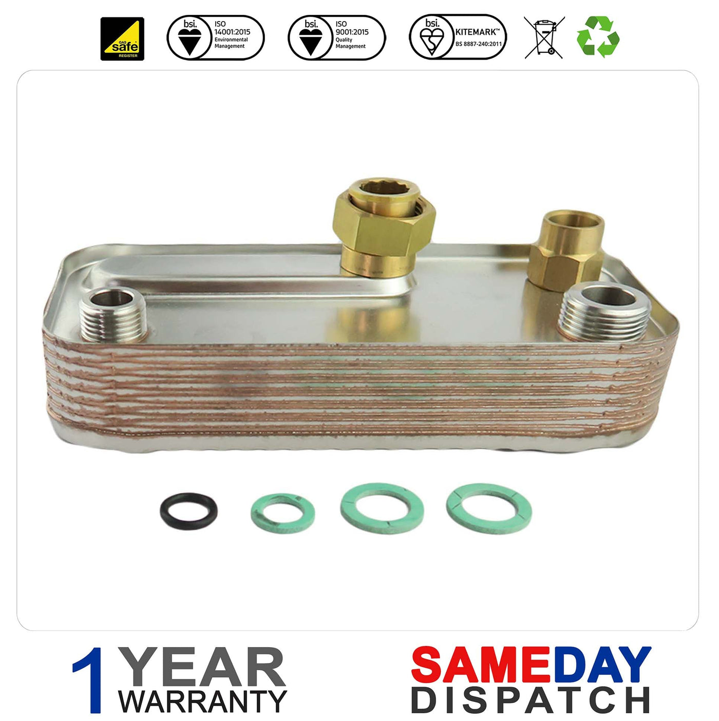 RAVENHEAT PLATE HEAT EXCHANGER W/STAR S/STAR 0002SCA09015/0