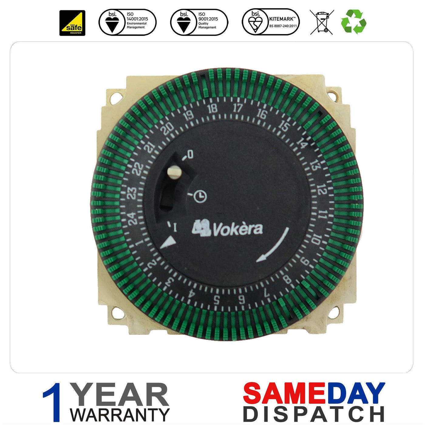 VOKERA 01.76.5047.1 FM/1 MECHANICAL TIMER 032