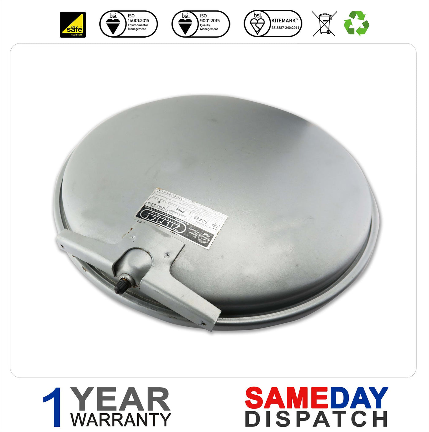 Vokera Linea 24 & 28 Boiler Expansion Vessel 1830 478033