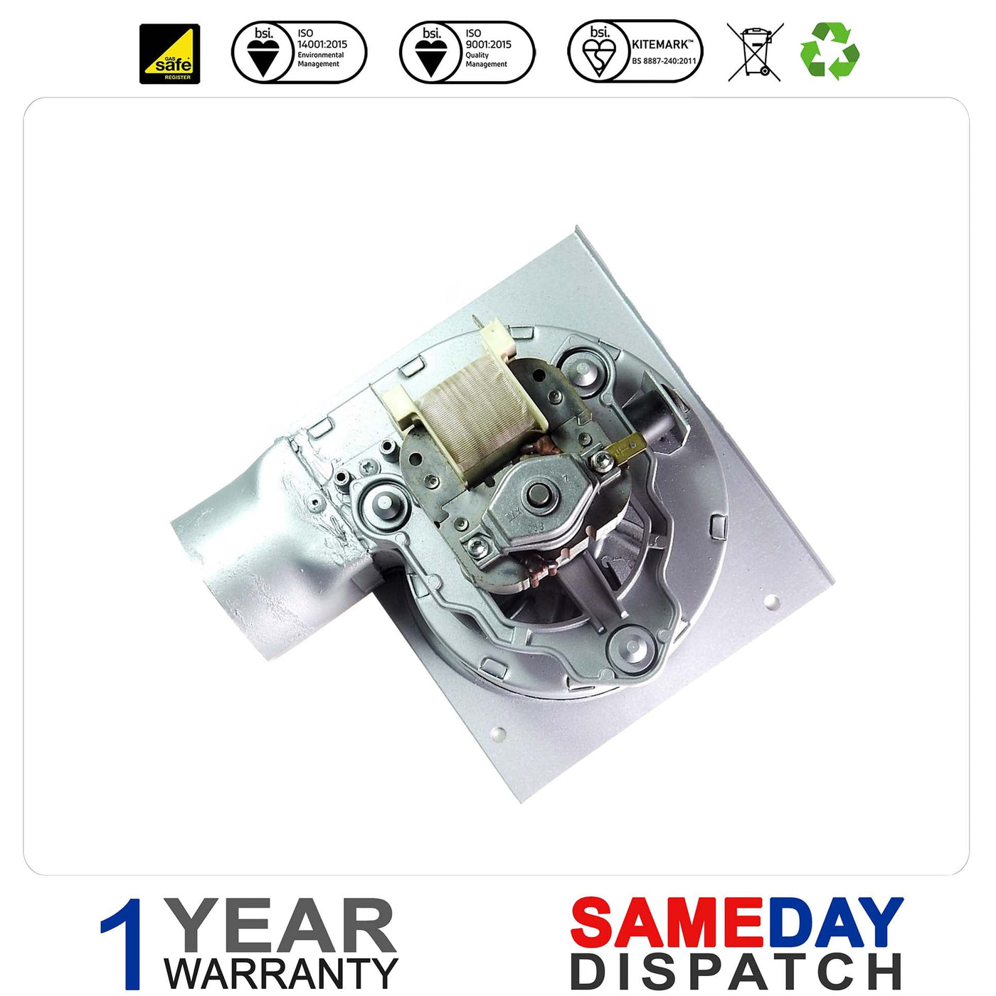 WORCESTER 15SBI SYSTEM BOILER FAN 87161214840