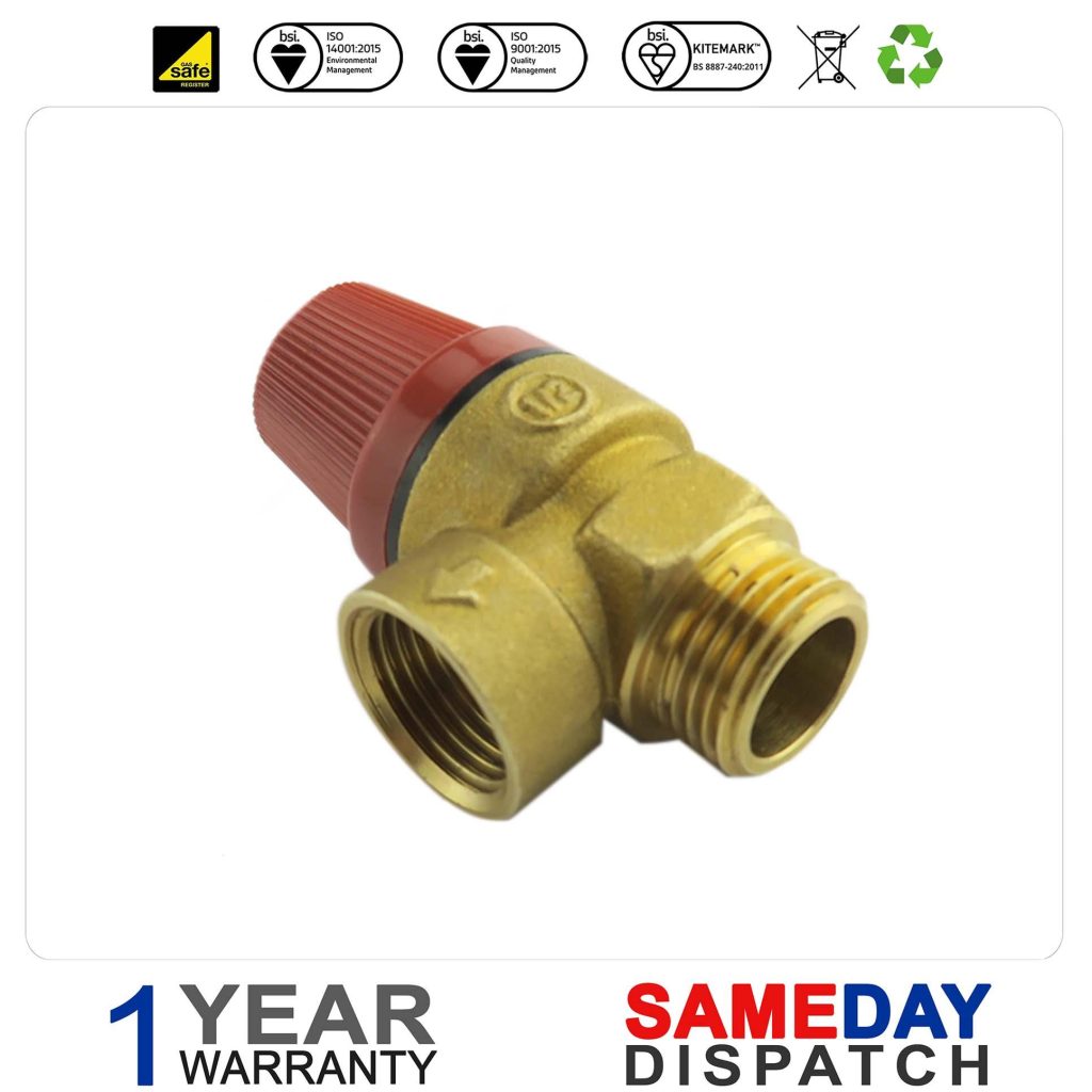 Potterton Pressure Relief Valve Safety Valve Prv 910028 43000201