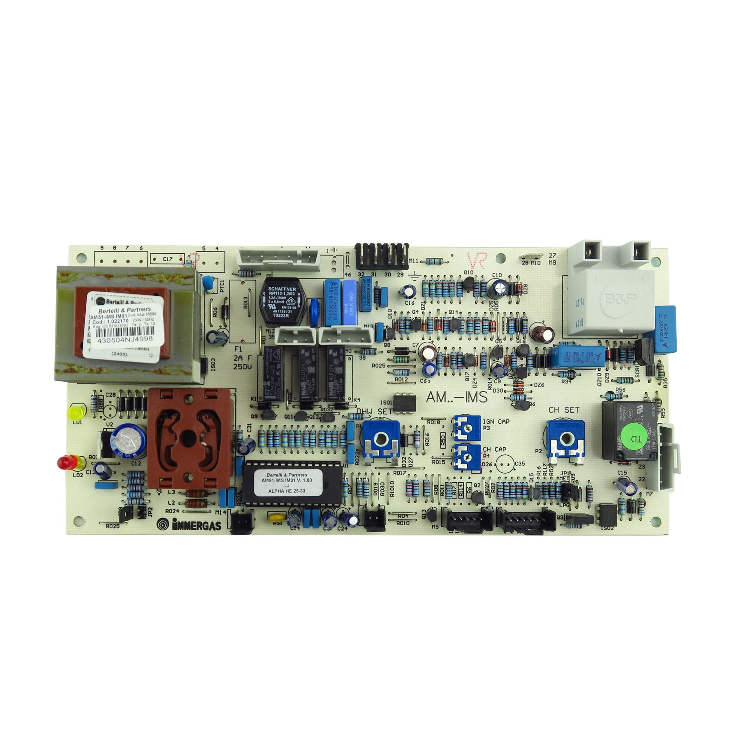 Alpha Boiler PCB 1.018913 1.017118 1.015405 Type 2