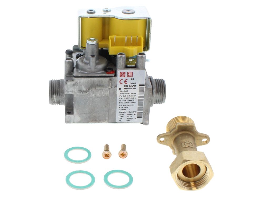 BAXI DUO TEC COMBI 24 28 33 40 HE & HE A BOILER GAS VALVE 720301001 ORIGINAL