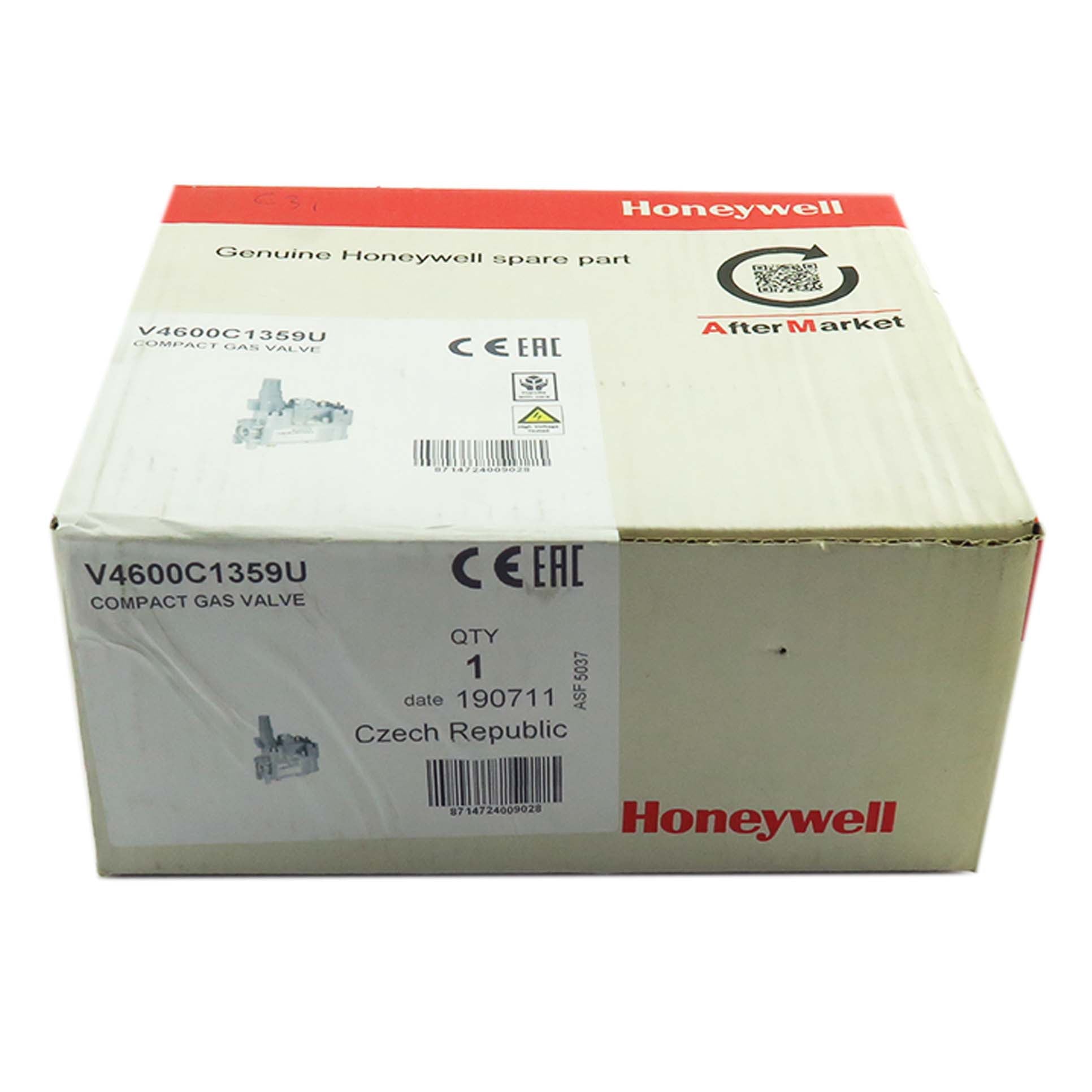Powrmatic Boiler Gas Valve (GREY BUTTON ) 142400425