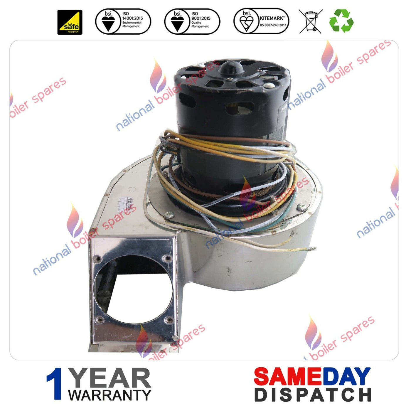Ideal Boiler Fan Assembly 139712