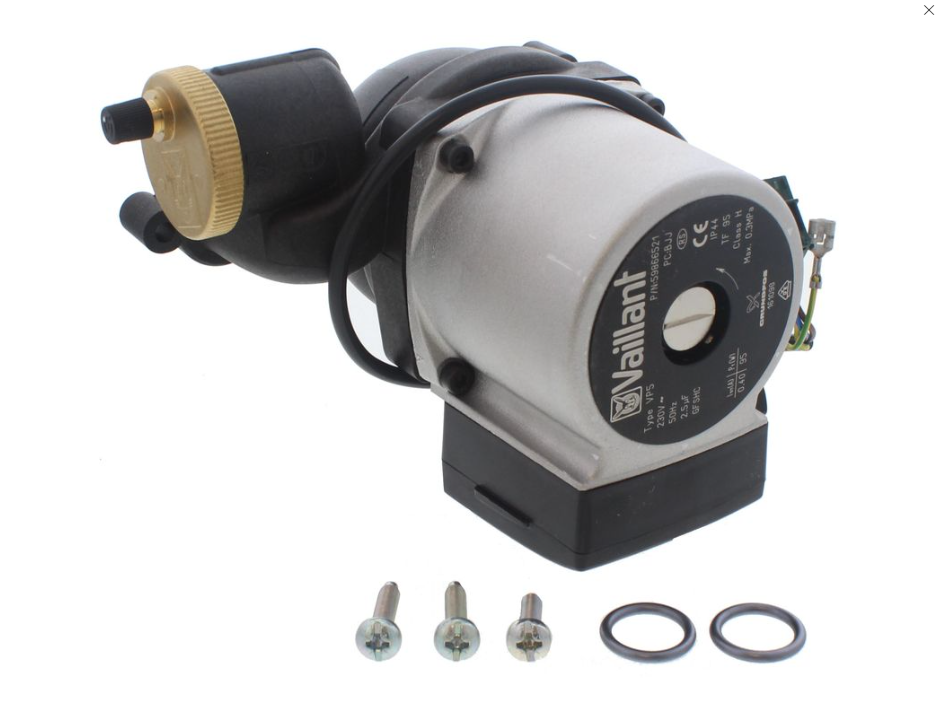 VAILLANT TURBO MAX VUW 242 282 242/1 282/1 E BOILER PUMP 161111