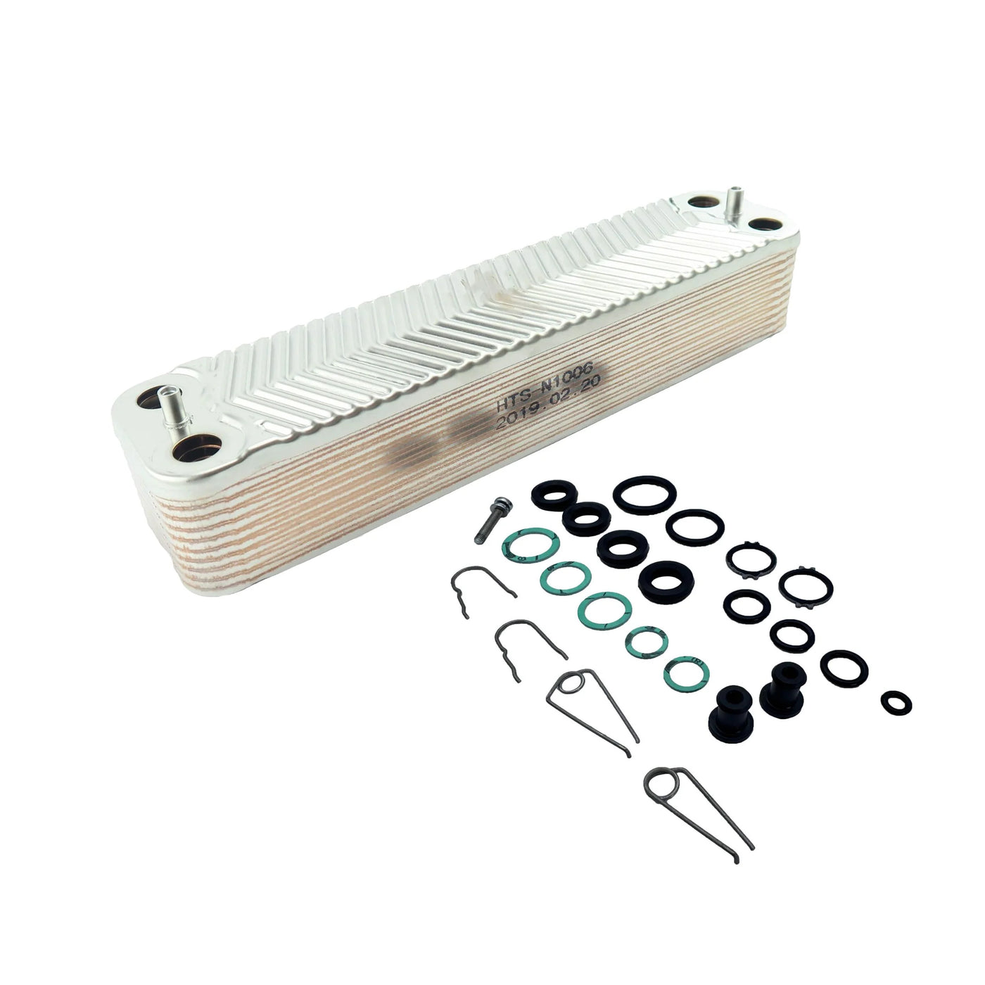 Worcester Boiler Plate Heat Exchanger (PHE) (20 PL) 87161082120 + Repair Kit
