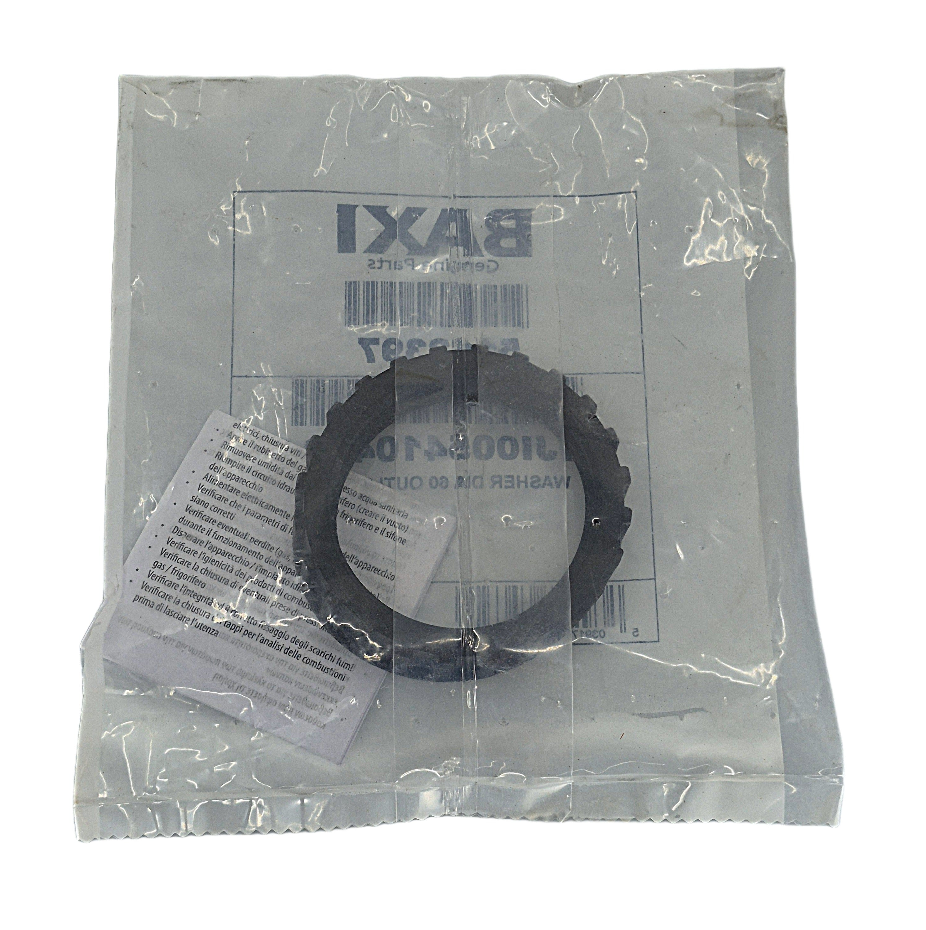 Baxi Duo Tec, Platinum & Combi Boiler Washer Dia 60 Outlet Bend 5112397 Genuine