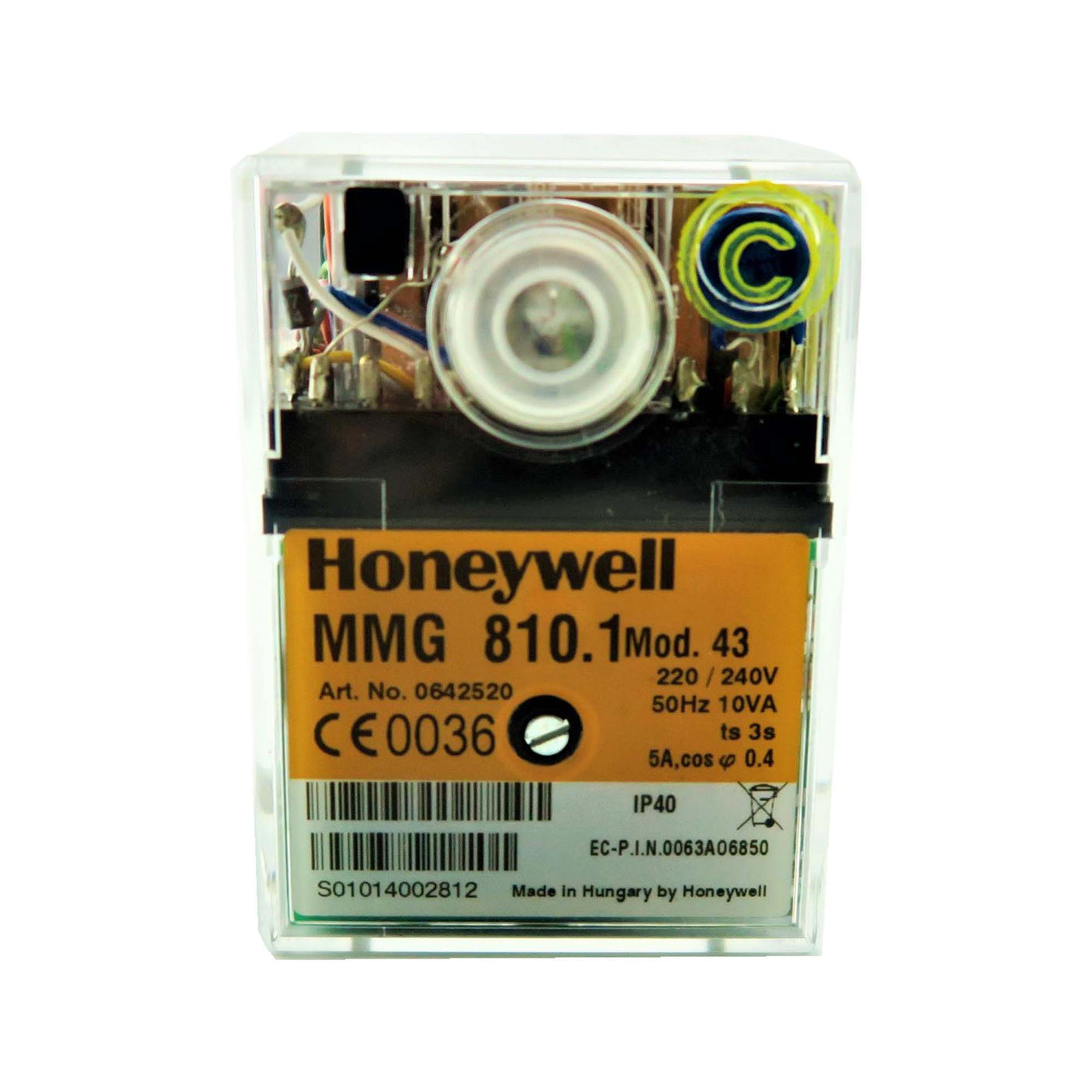 Honeywell Satronic Control Unit MMG810.1 Mod. 43 0642520 U