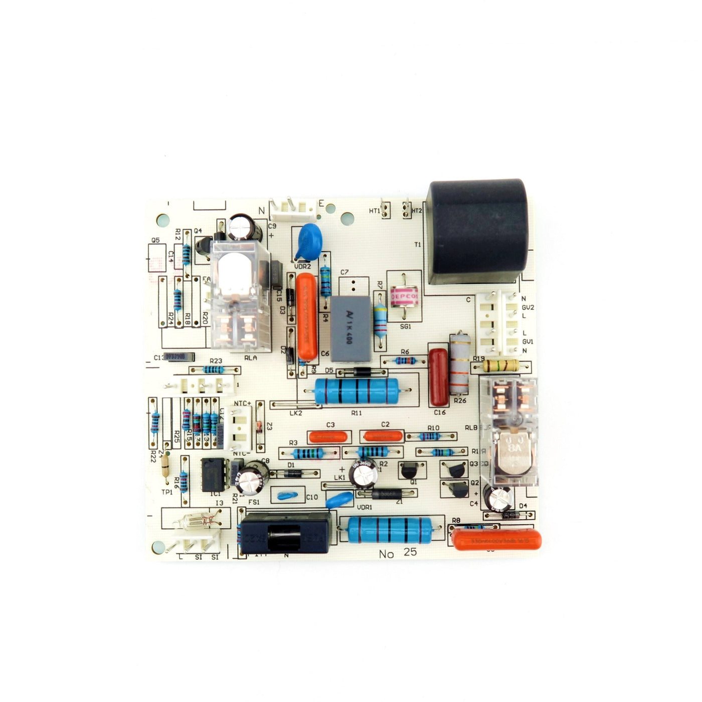 IDEAL MEXICO SUPER 4 FF 40 50 60 70 80 100 125 BOILER PCB (25C/D) 170665