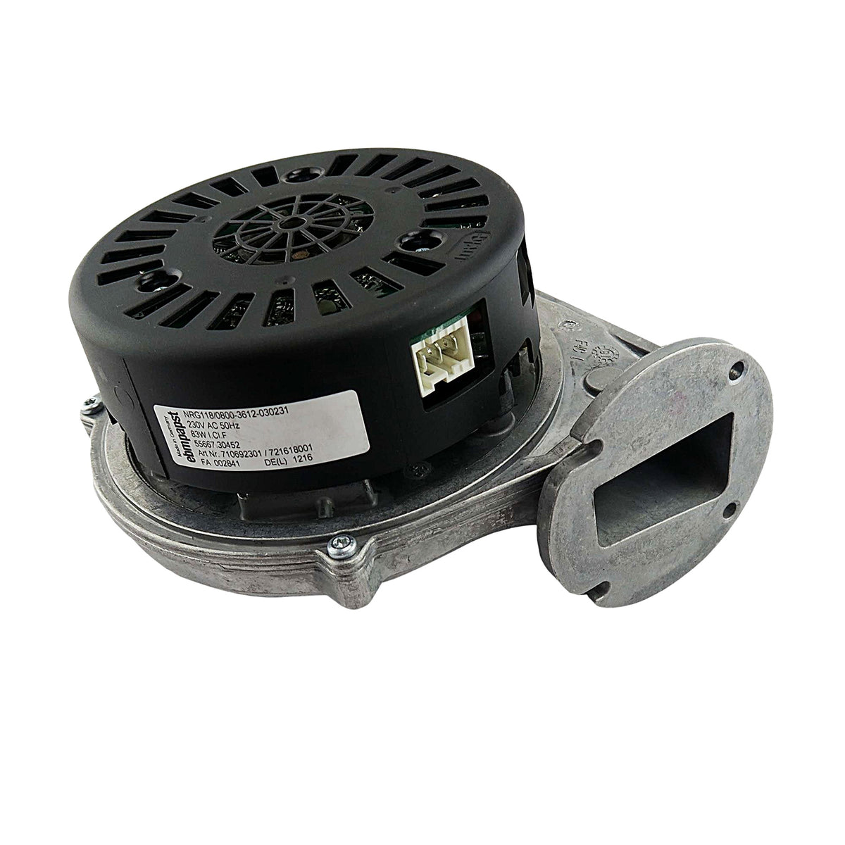 Baxi  Duotec 2 & Netatec Combi & Plus 24 28 33 GA Fan Assembly 720768101