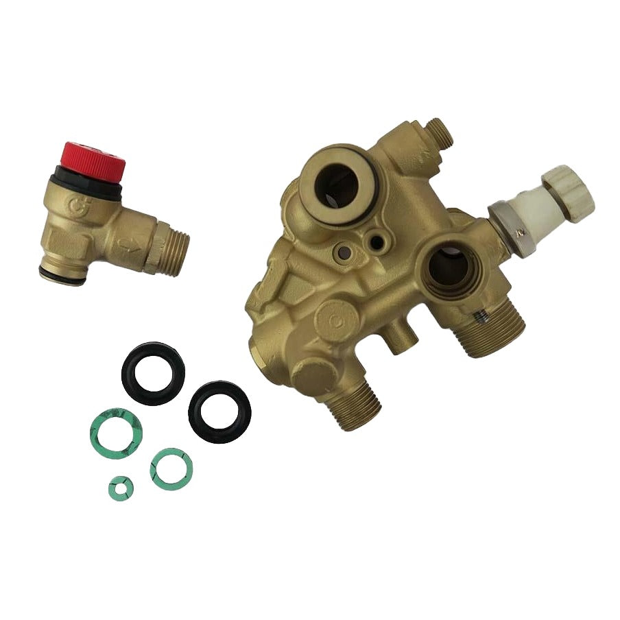 POTTERTON PERFORMA 28 28 & 24ECO HYDRAULIC INLET ASSEMBLEY 248246 WITH NEW PRV