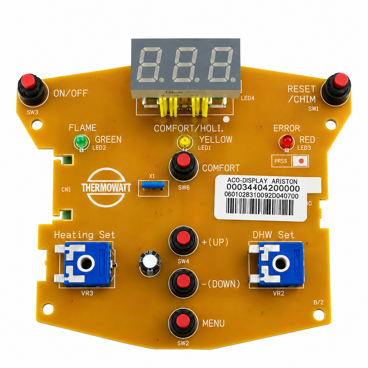 ARISTON ACO 27RFFI & 32RFFI DISPLAY PCB 65102235