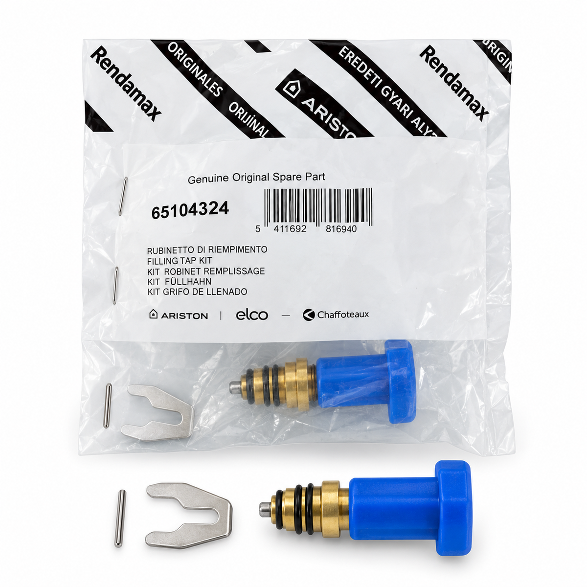 ARISTON RUBINETTO DI RIEMPIMENTO 65104324