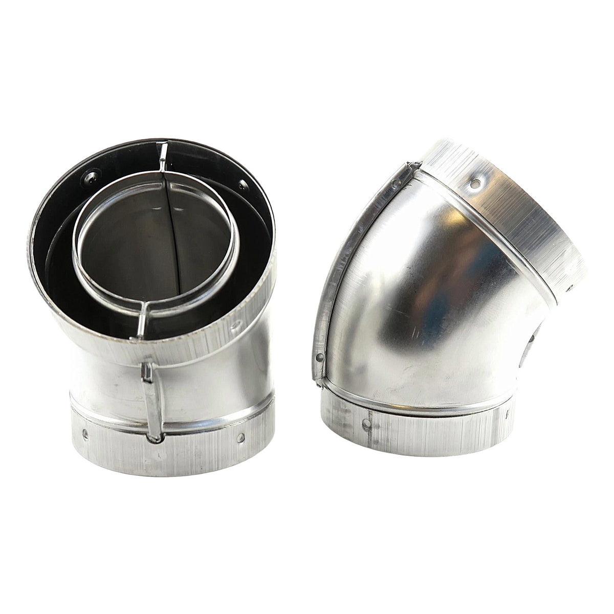 Worcester - CDi CBi Si SBi HiFLO 45 Deg Flue Elbow (Pair) 77161910140