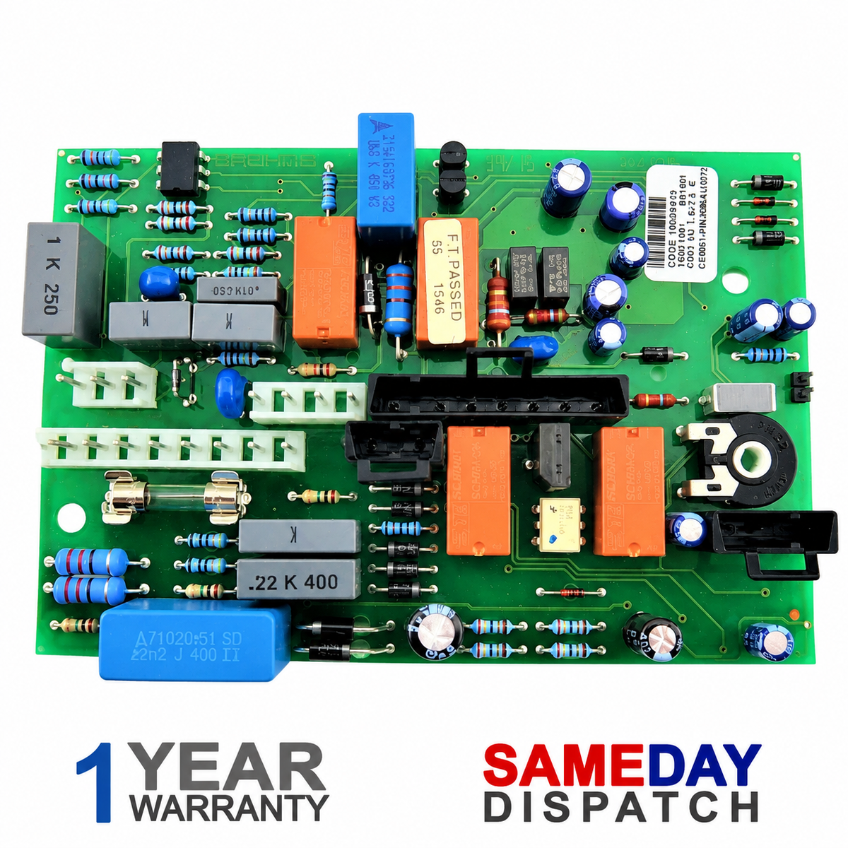 VOKERA MYNUTE 10E 12 14 16 & 20 PCB 10021984