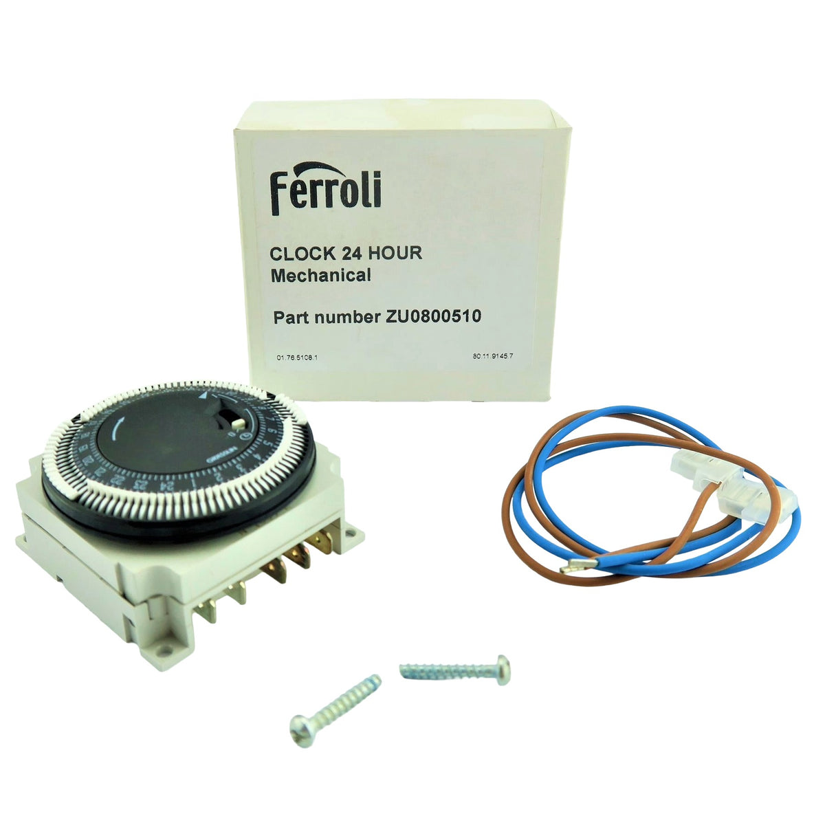 FERROLI 24 HOUR MECHANICAL BOILER CLOCK (MECHANICAL-FM/1 STUH)  ZU0800510