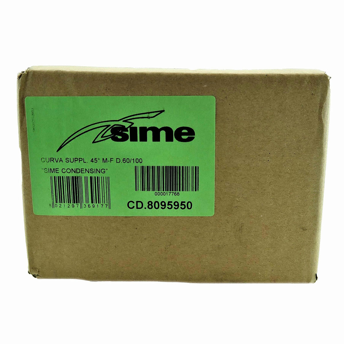 SIME HE 45 DEGREE FLUE BEND BNIB 8095950