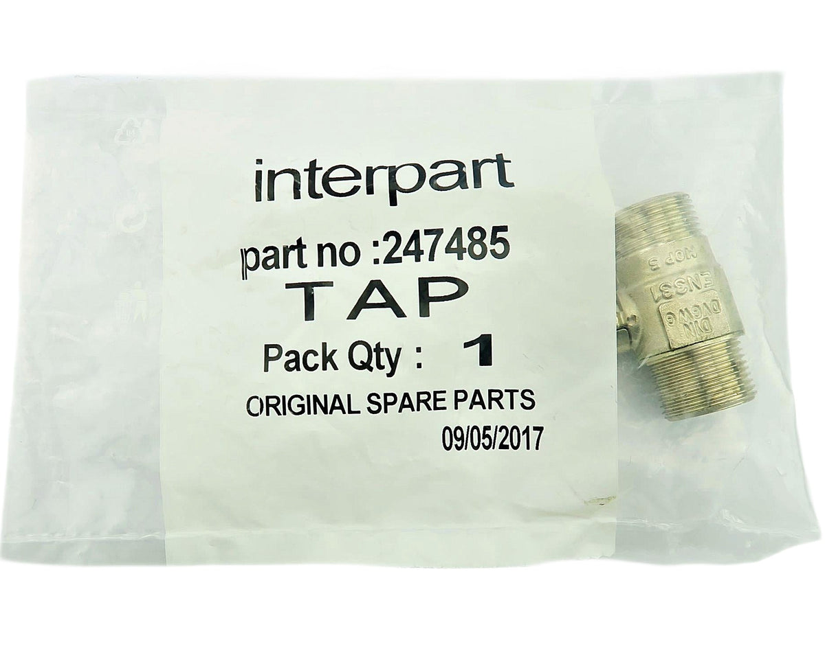 Baxi Duotec 24HE 28HE 33HE 40HE A Boiler 3/4" Gas Service Cock Tap Valve 247485