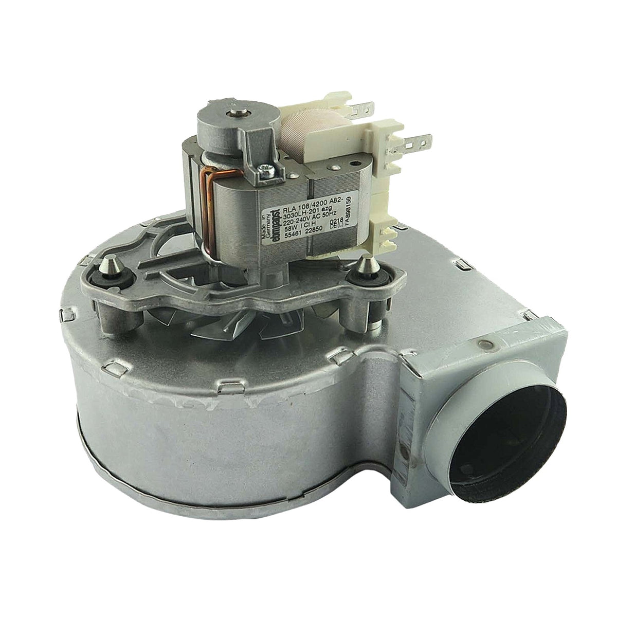RAVENHEAT CSI CCSI HE 85 & RFS 100E 20/20E BOILER FAN ASSEMBLY 0012VEN03005/0