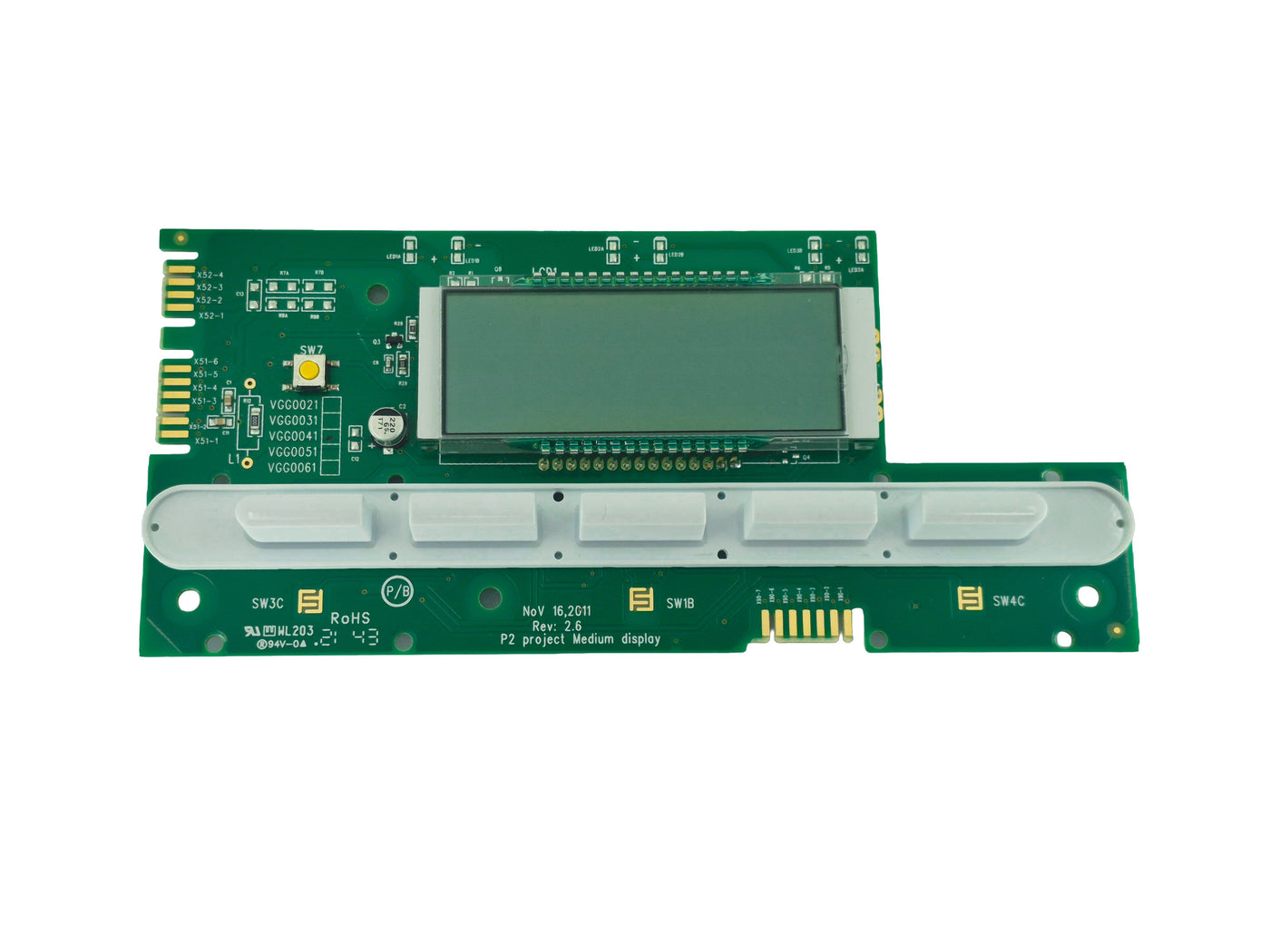 Glowworm Ultracom Boiler Display PCB 0020191787