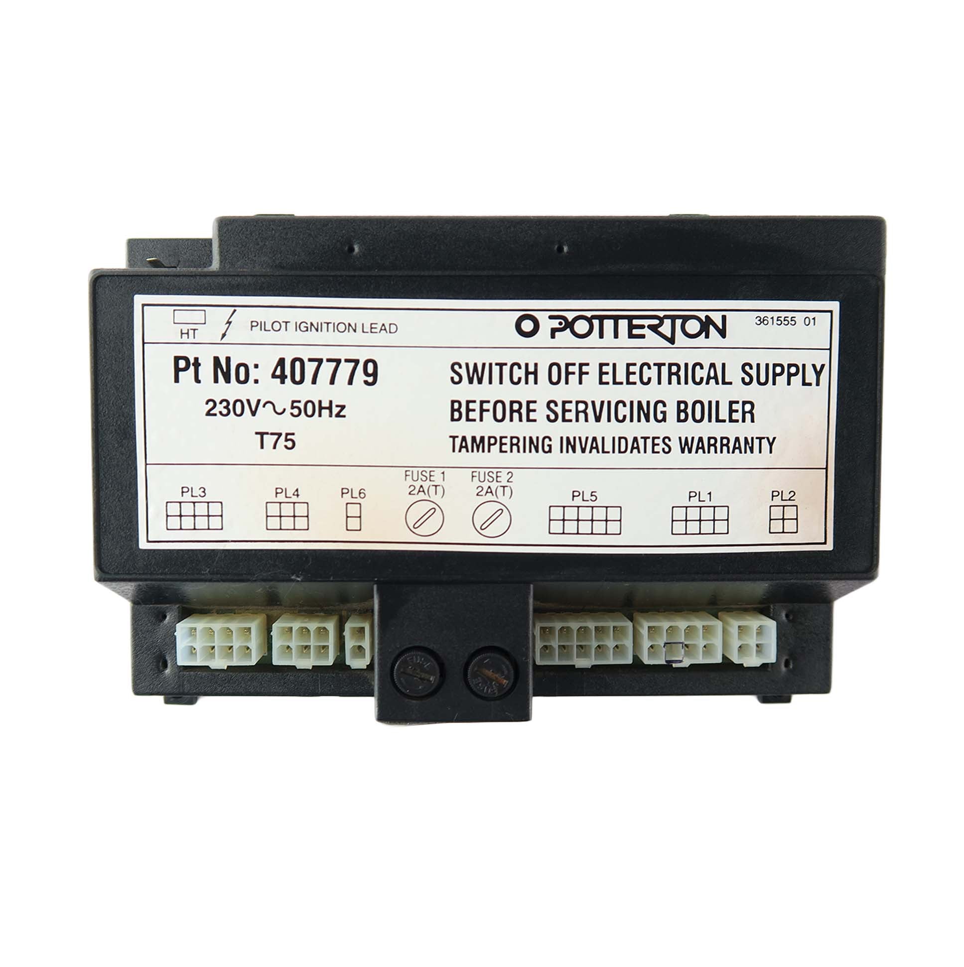 Potterton Kingfisher Boiler PCB 407779 WAS 900312