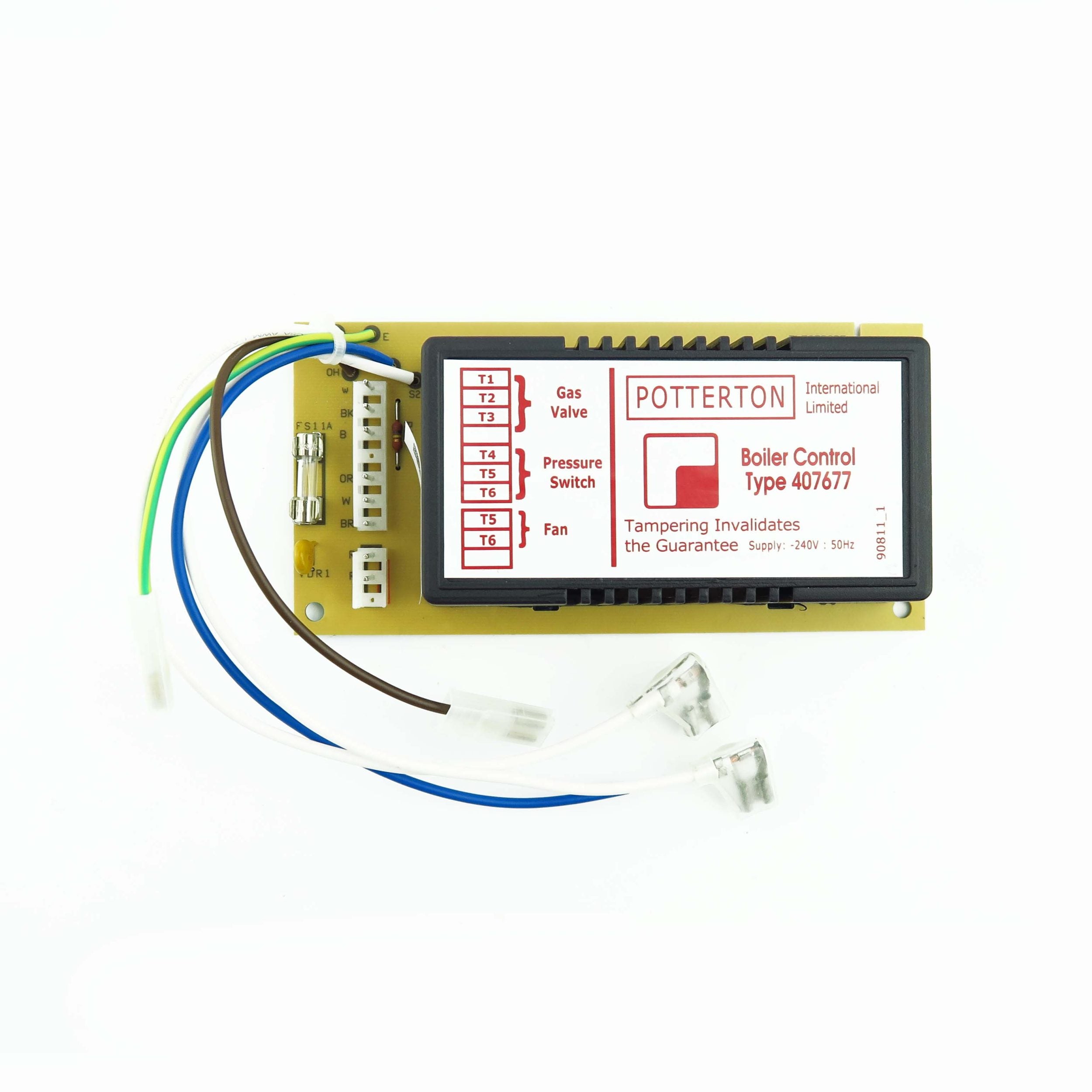 Potterton and Sime Boiler PCB 407677 Type 1