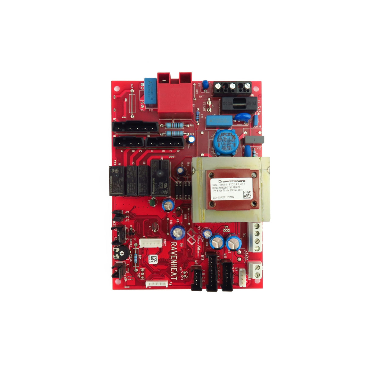 RAVENHEAT CSI 85AAA & CSI B 780 BOILER PCB 0012CIR06025/0