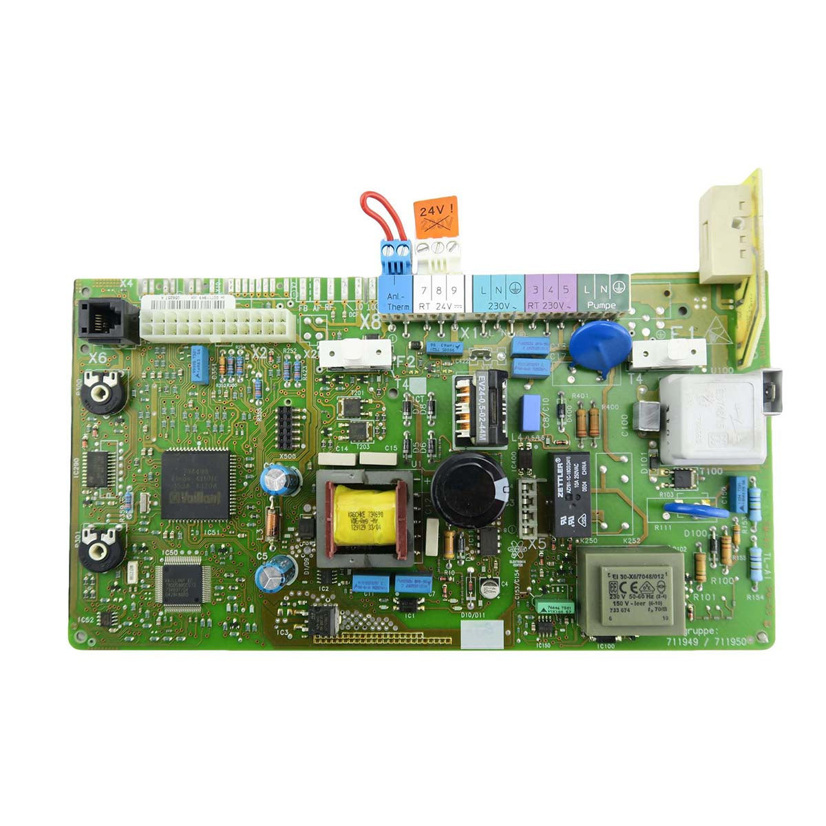 Vaillant Boiler Main PCB 130826 711949 734678 Type 2