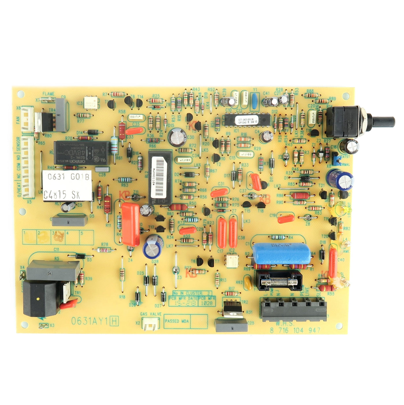 490763 REFURB WORCESTER 87161463320 PCB