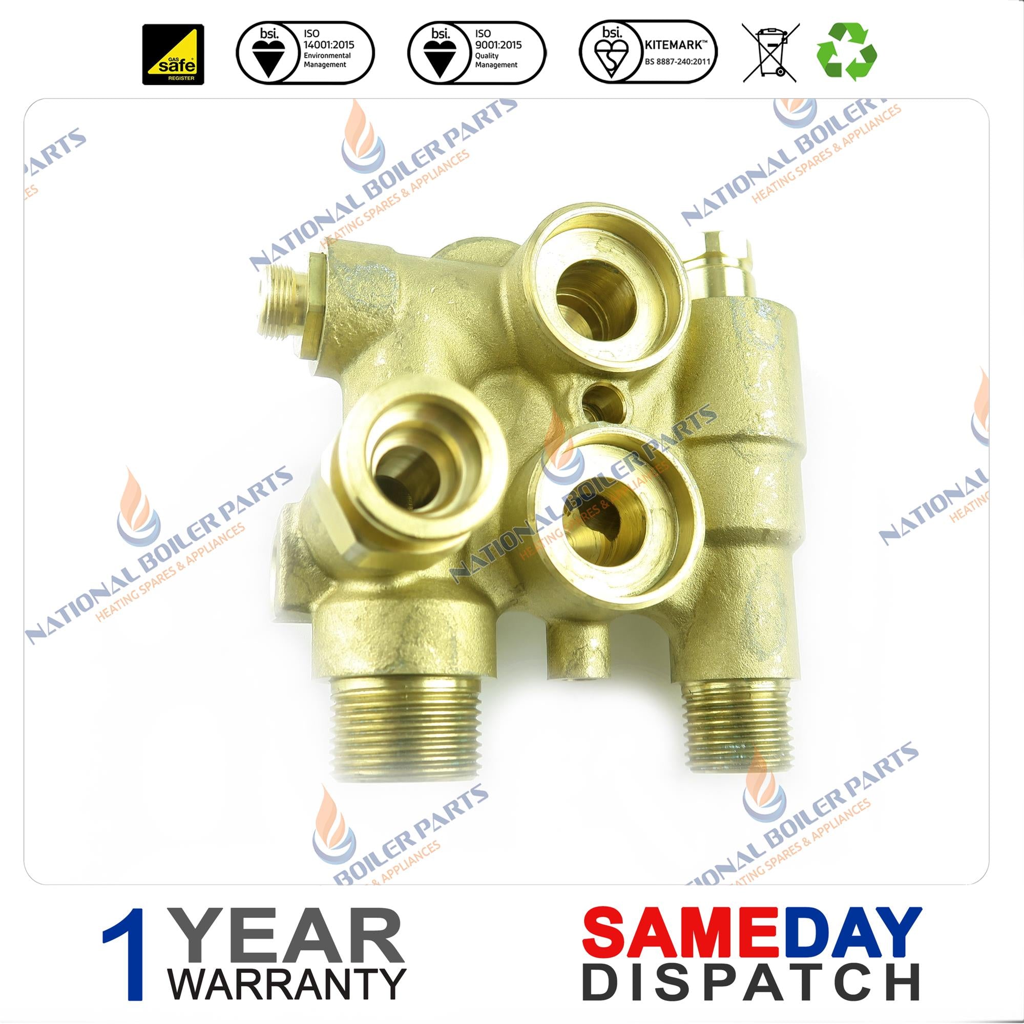 Baxi Hydraulic Inlet Assembly 5116017