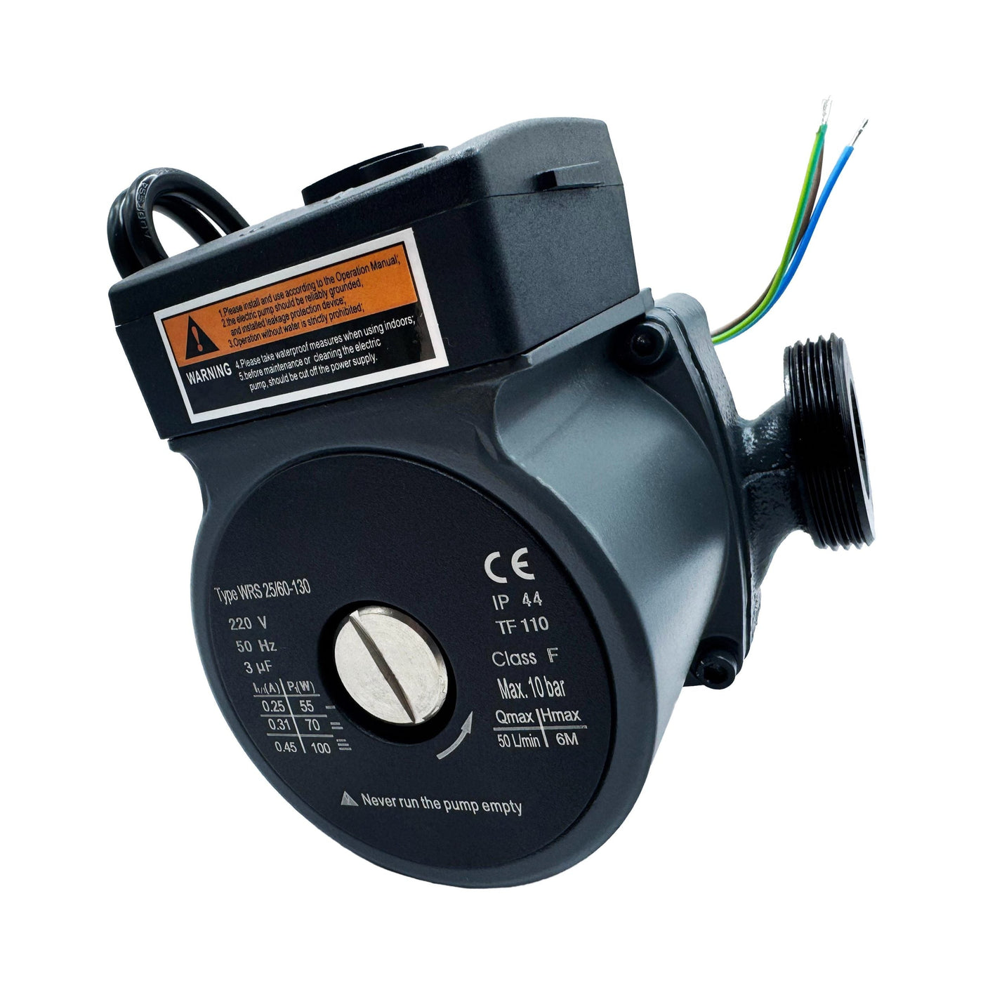 HTS CENTRAL HEATING CIRCULATION PUMP Compatible WRS 25/60-130  GRUNDFOS  15/60