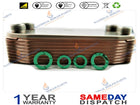 FERROLI MAXIMA BOILER PLATE HEAT EXCHANGER (16 PLATE) 39824620