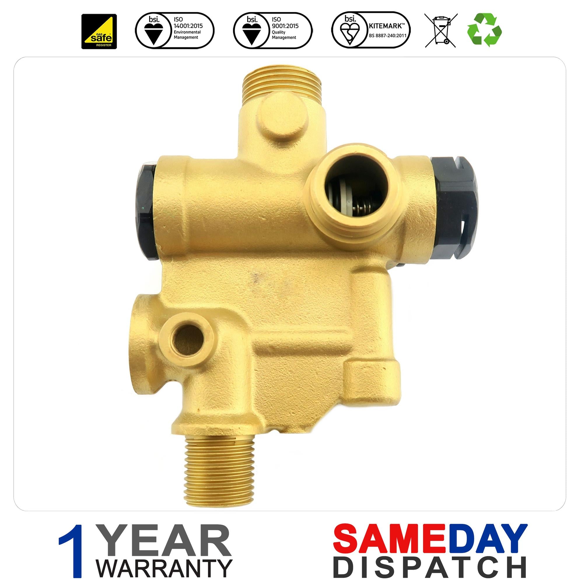 Glowworm Heatline Diverter Valve without Filling Valve 3003200017 D003200017