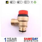 Glowworm Pressure Relief Valve (Brass) 0020047005 was 2000801904 0020014173 05722800