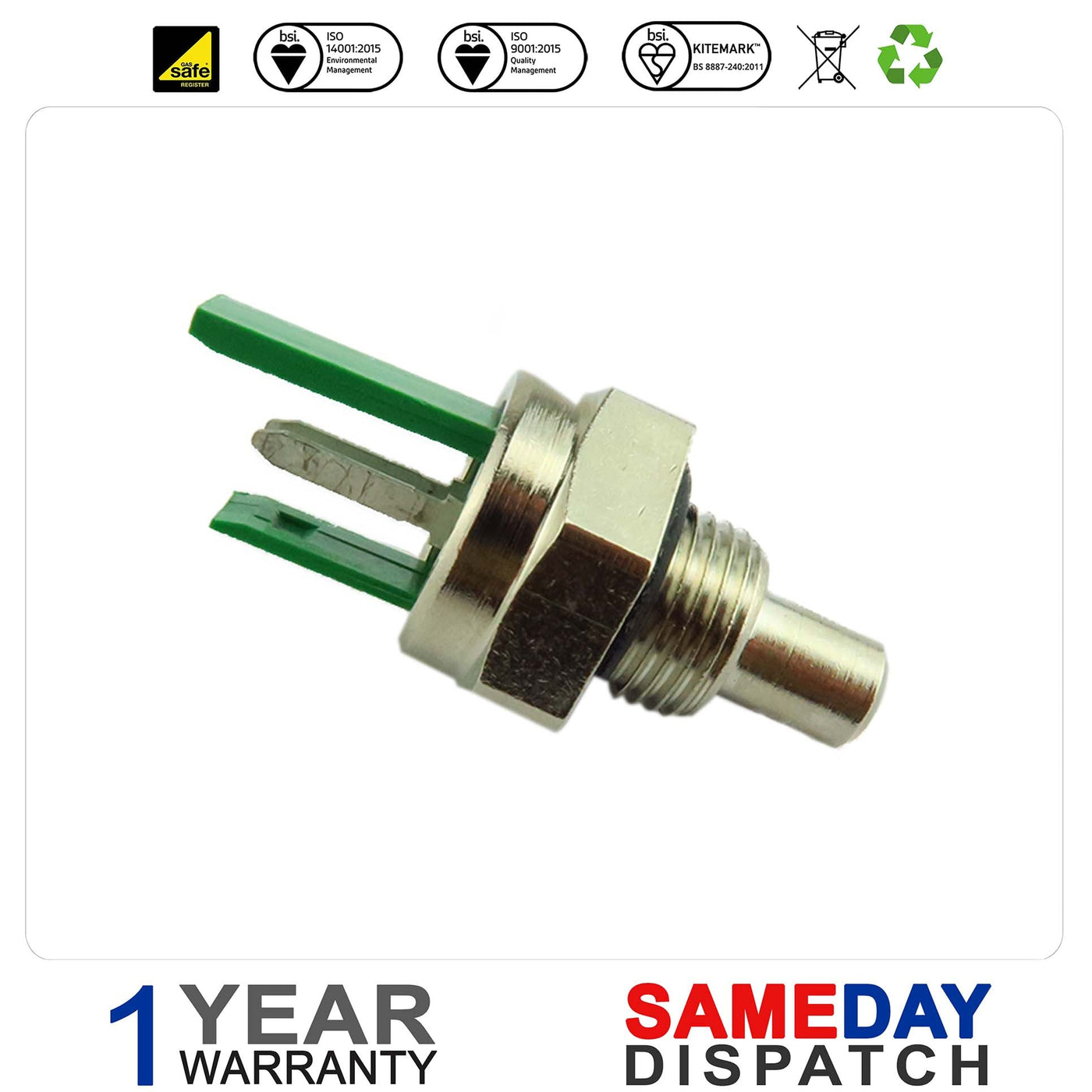 FERROLI OPTIMA 900 901 SENSOR HOT WATER & CENTRAL HEATING GREEN 800310 39800310