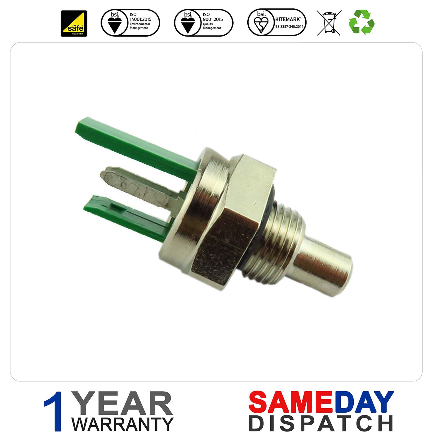 Halstead Gold Ace High Finest Sensor Thermister Thermistor with Washer 500590