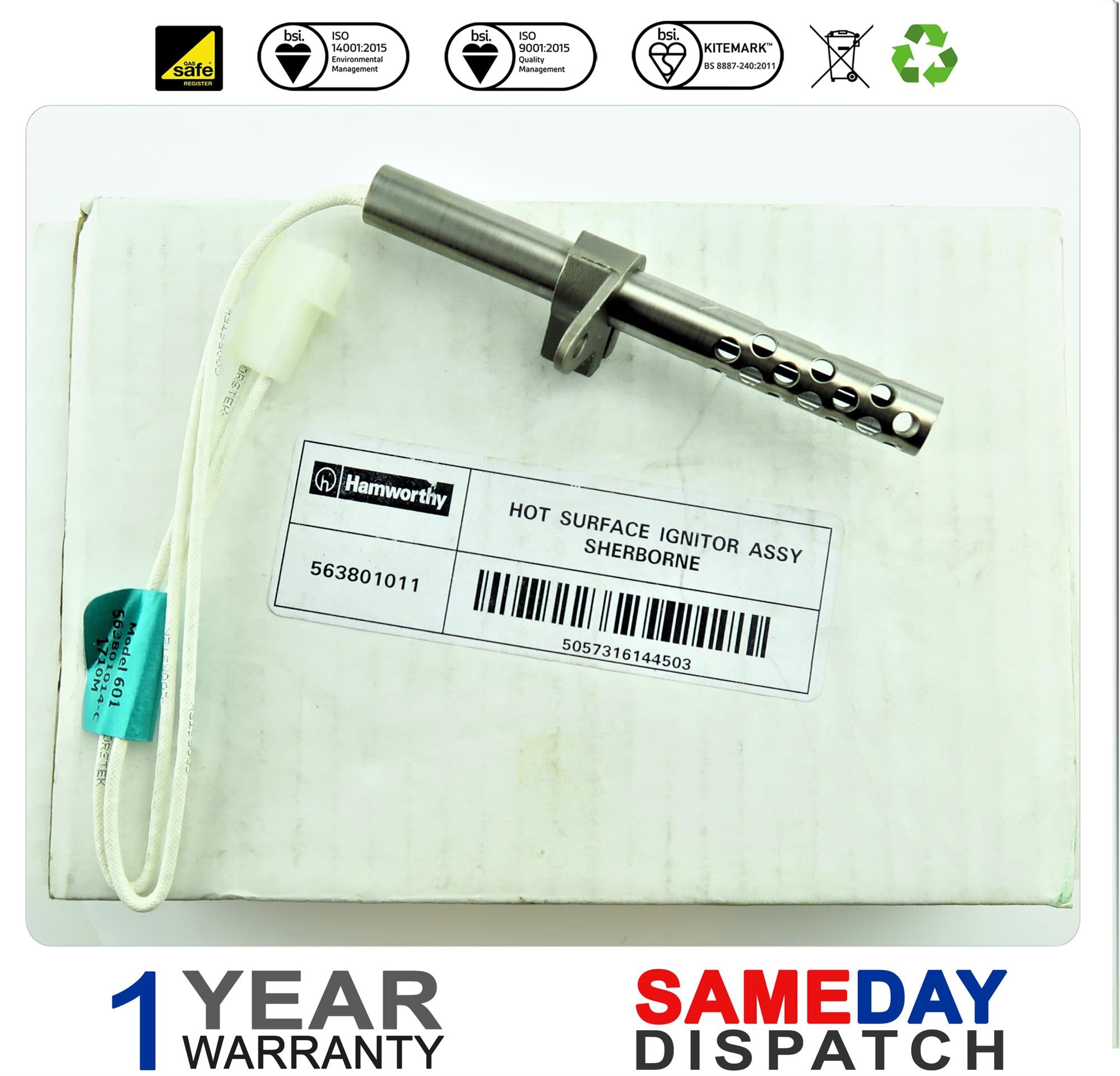 Hamworthy Hot Surface Ignitor Assembly 563801011