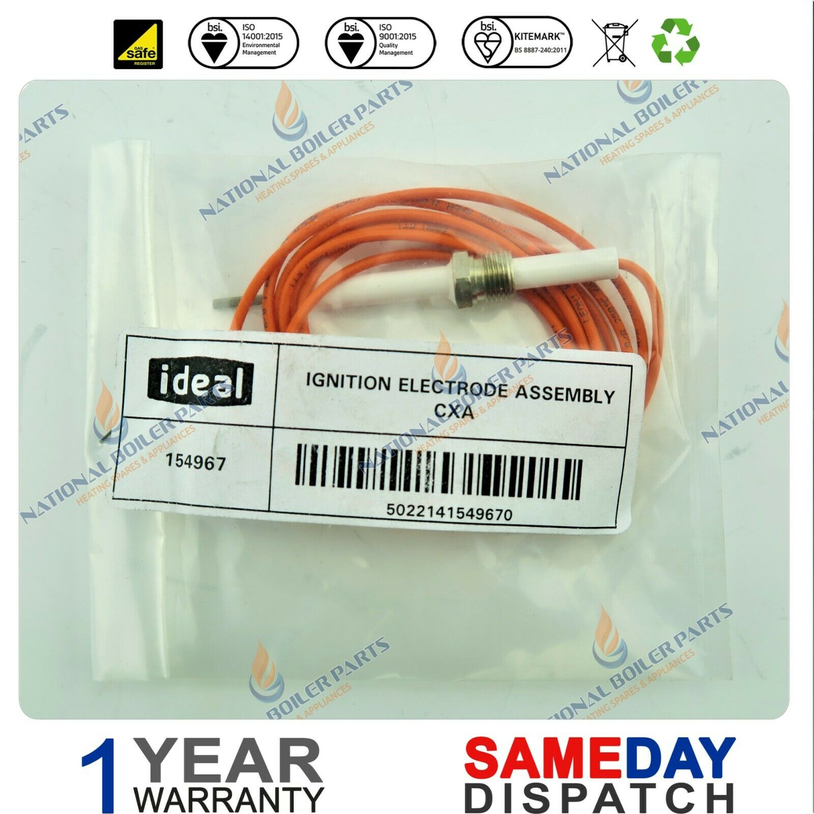 Ideal Concord Ignition Electrode 154967