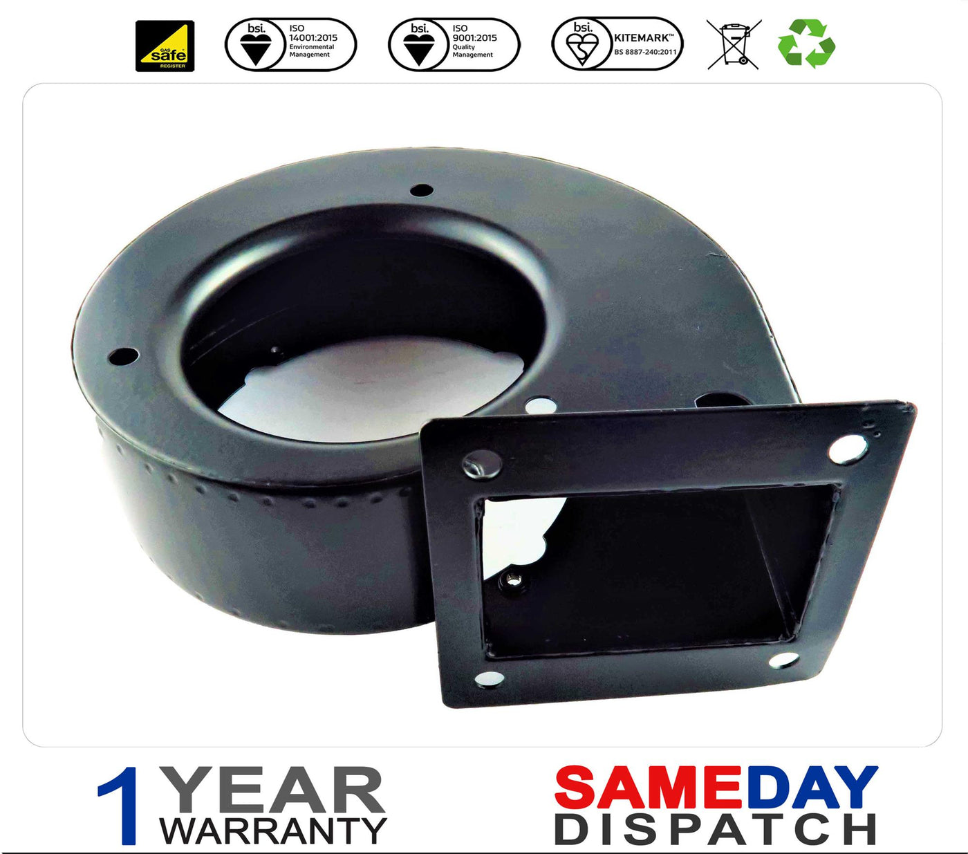 Ideal Fan Scroll Airflow 004550 4550