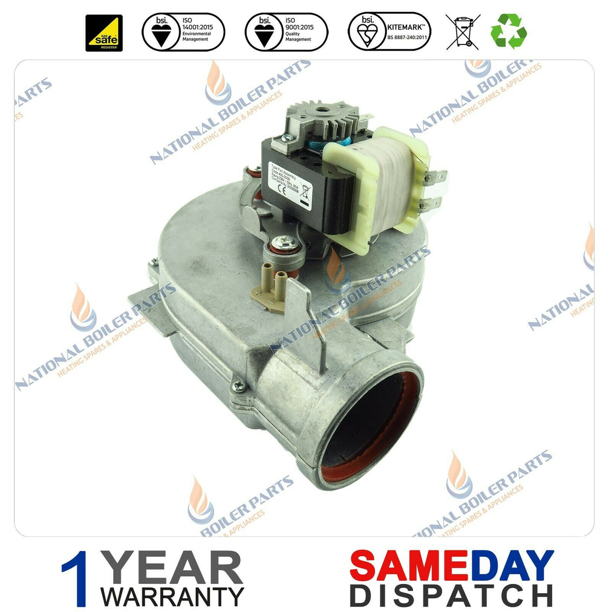 VAILLANT THERMO COMPACT 624 E & VU 242/2-5 R2 R3 BOILER FAN 190272 0020020008