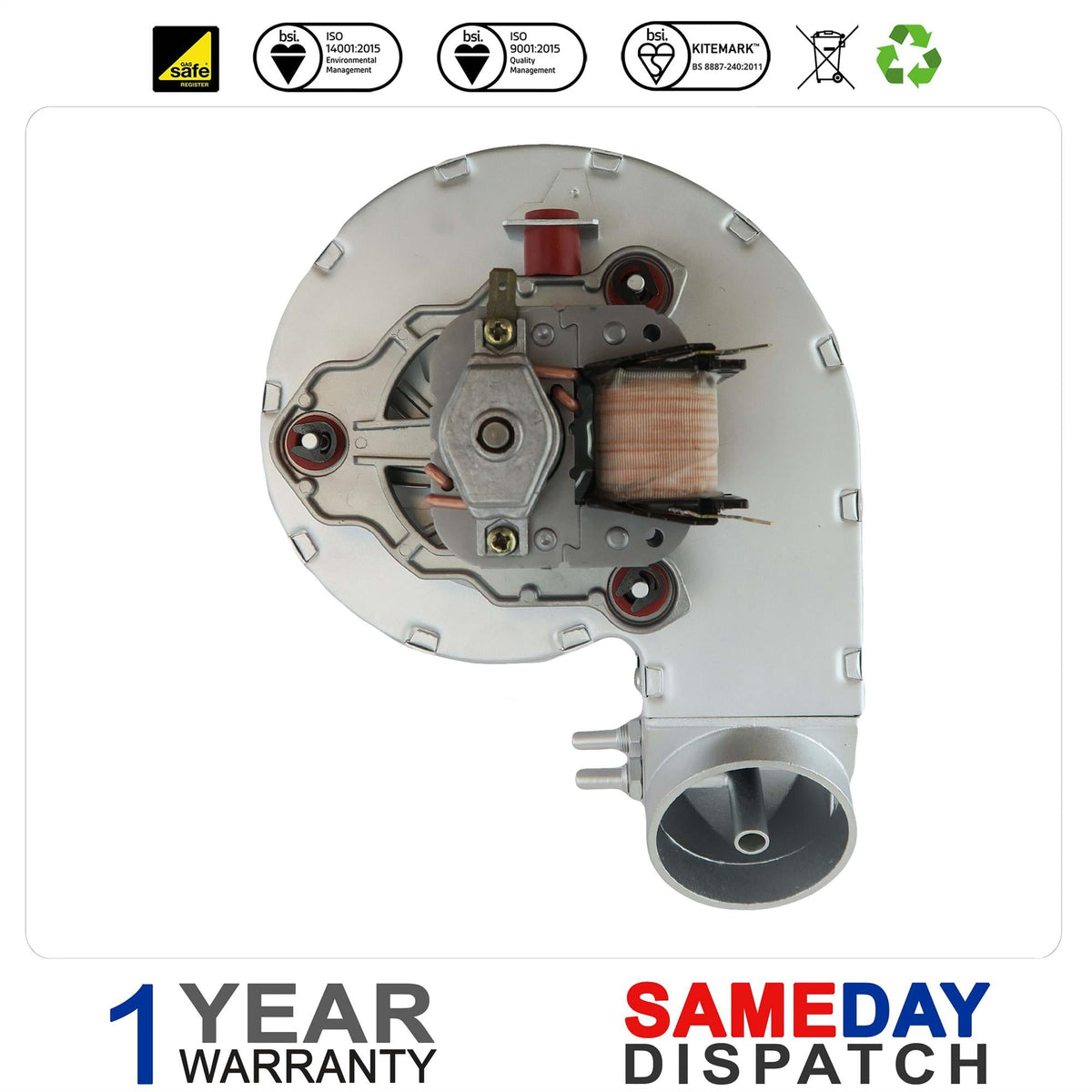 VOKERA FLOWMATIC 20/80RS & 20/80RSS FAN 5910 COME WITH 1 YEAR WARRANTY
