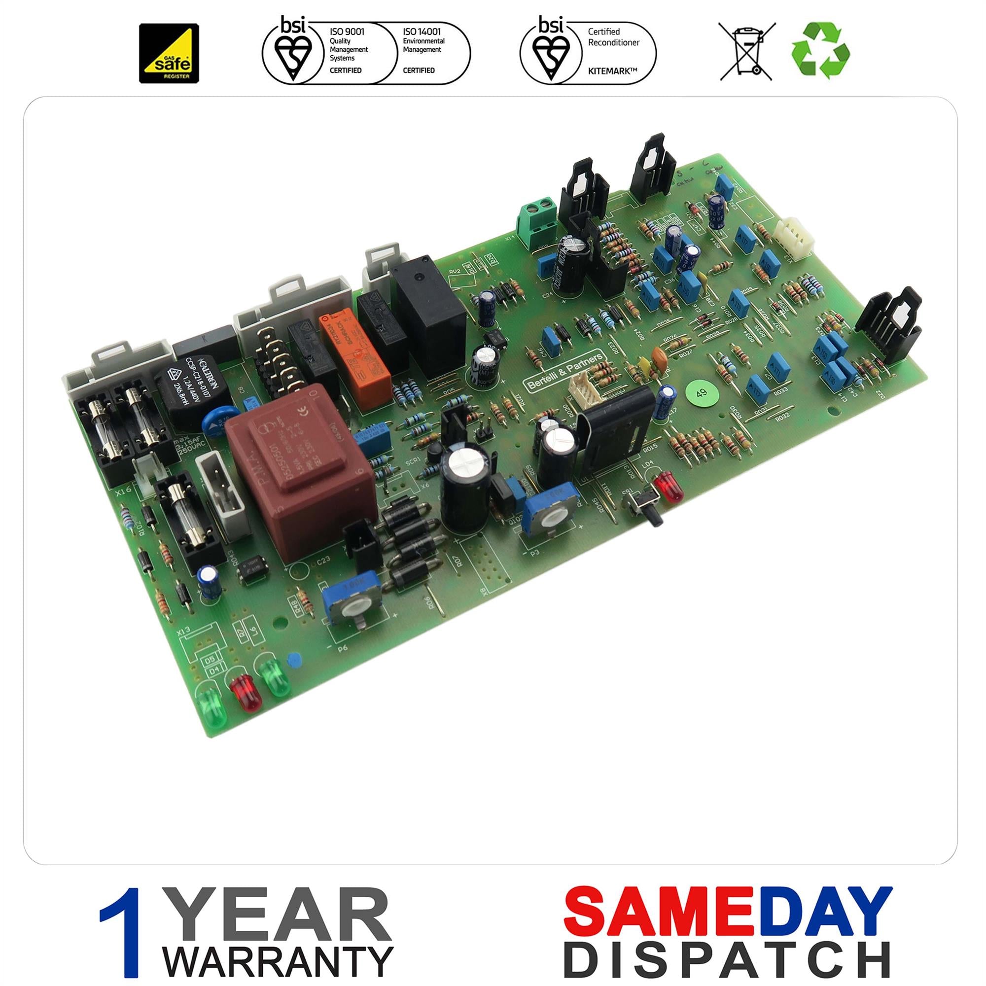 Biasi Garda He M110.28Se/E Main PCB Bi1805101