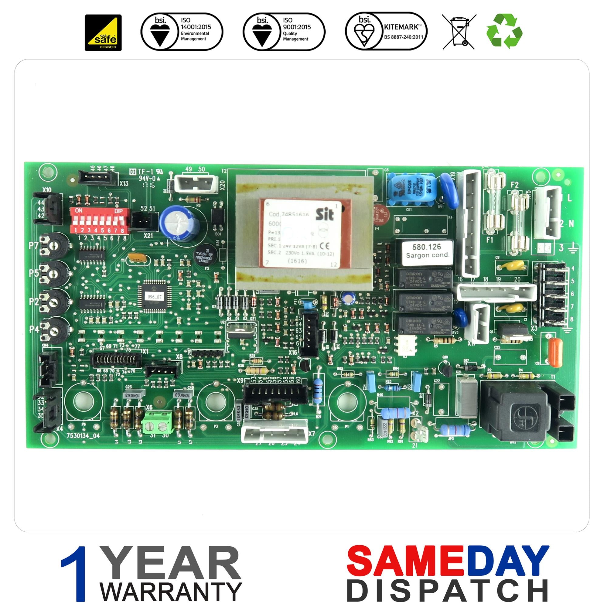 Glowworm Betacom PCB 0020061654