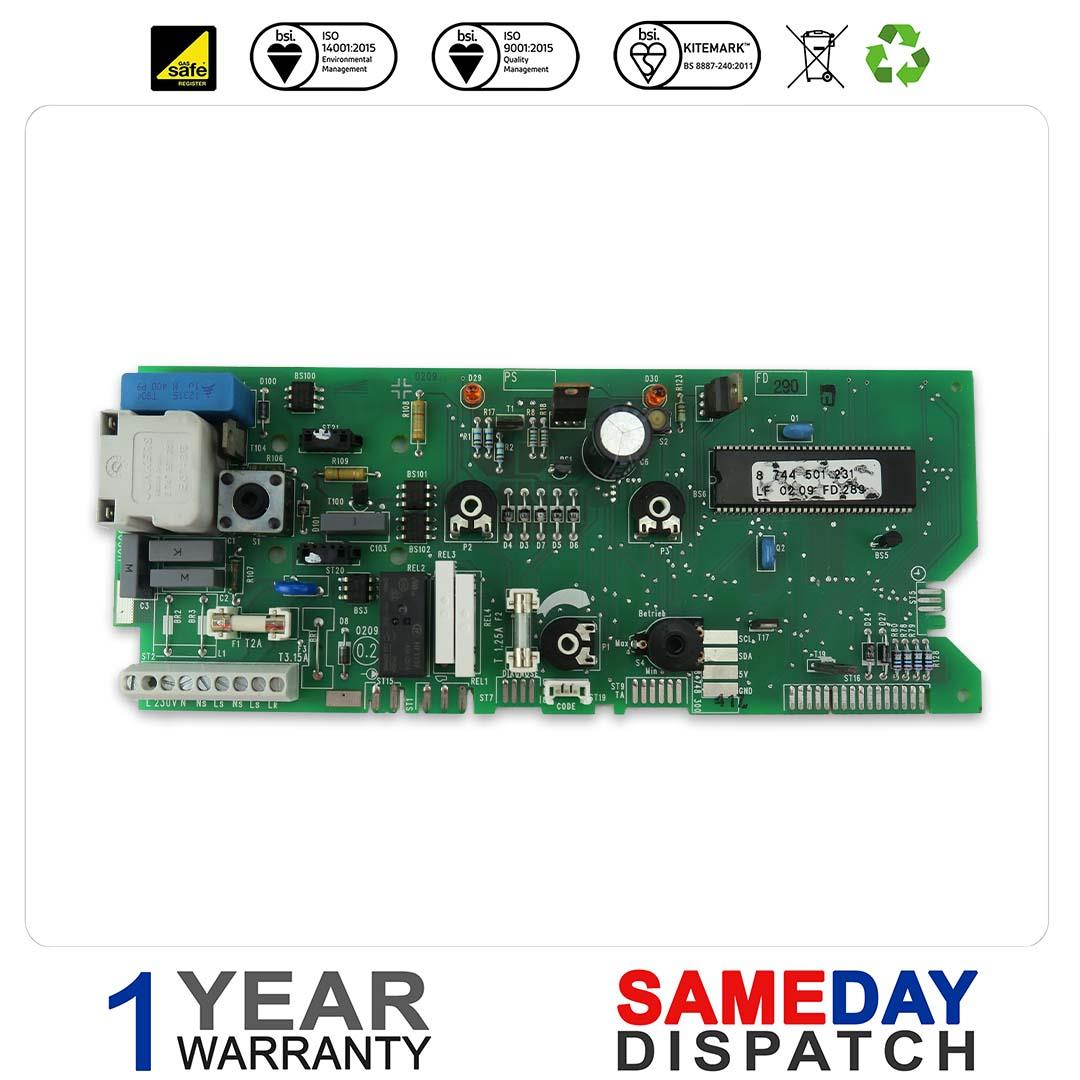 Worcester Boiler PCB 87483004170 87483004890 Type 2